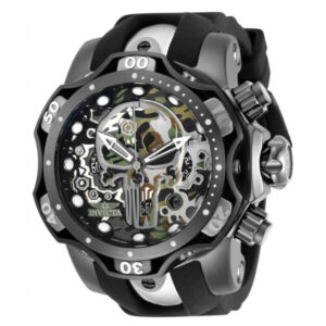Invicta Marvel Punisher Edición Marvel Reloj para Hombre Cuarzo - 52mm