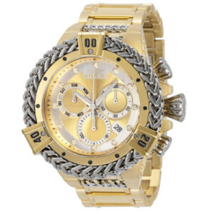 Invicta Bolt Hercules Chronografos Oro y Plata 53mm de hombre, movimiento suizo Z60