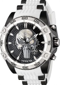 Invicta Marvel Punisher Skull 52 mm edición limitada