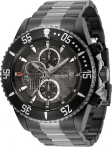 INVICTA MARVEL PUNISHER EDICIÓN LIMITADA  -47MM NEGRO