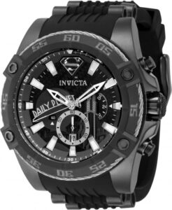Invicta DC Comics - Superman Negro con Gris 41236