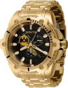 Invicta DC Comics Batman Edición Limitada Dorado 53mm