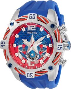 Invicta Marvel Capitan America Edición Limitada 51mm