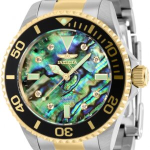 Invicta Buceo Con Diamantes en Esfera Reloj para Dama con Movimiento de Cuarzo