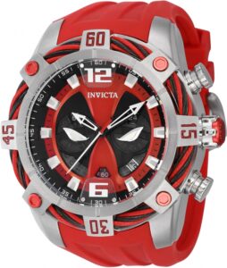 Invicta Marvel Deadpool Edición Limitada Movimiento de Cuarzo 52mm