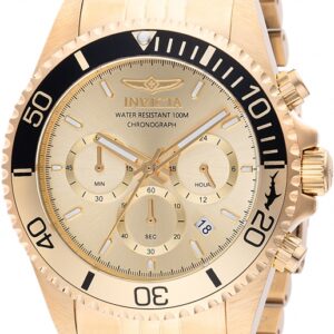 Invicta Pro Diver Scuba Para Hombre Dorado 43mm