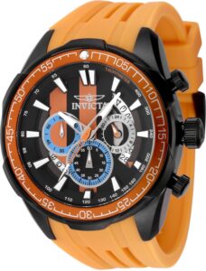 Invicta Racing Movimiento De Cuarzo para hombre 48mm Naranja