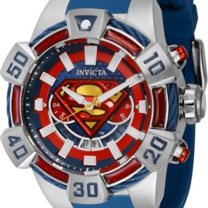 Invicta DC Comics Superman 52mm Reloj de Cuarzo para Hombre