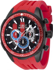 Invicta Racing Movimiento De Cuarzo para hombre 48mm Rojo