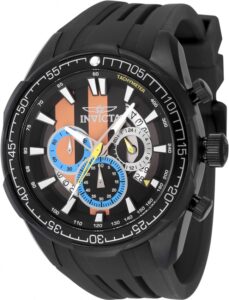 Invicta Racing Movimiento De Cuarzo hombre 48mm Negro
