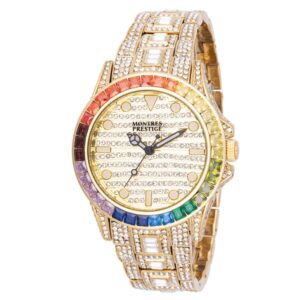 Reloj Montres Prestige Eclat X Invicta para hombre - 42 mm, dorado (MPW-0125)