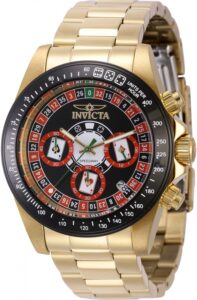 Invicta Speedway Movimiento de Cuarzo Para Hombre 39.5mm