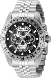 Invicta Aviator Dia De Los Muertos con esfera de nácar 50 mm 48950