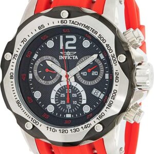 Invicta Speedway Rojo 51mm Para Hombre 33934