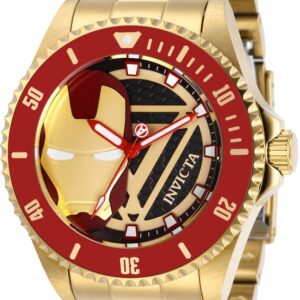 Invicta Iron Man Marvel Edición Limitada 44mm