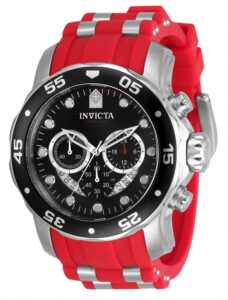 Invicta Pro Diver 48mm Rojo Para Hombre 34009