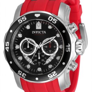 Invicta Pro Diver 48mm Rojo Para Hombre 34009