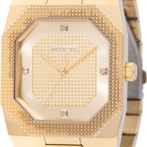 Invicta Cuadro Men 40mm Movimiento de Cuarzo 49869