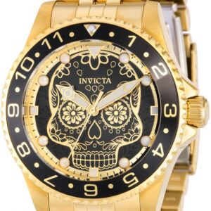 Invicta Aviator Día de los Muertos Con Esfera de Nácar 40mm 36860